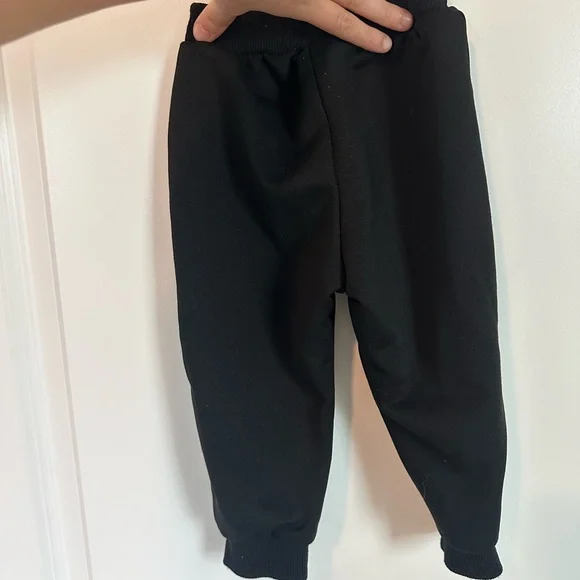 Mama's Boy Black Toddler Sweatshirt Set - Picture 6 of 6